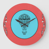 Timeless Ascent ラージ壁時計 (正面)