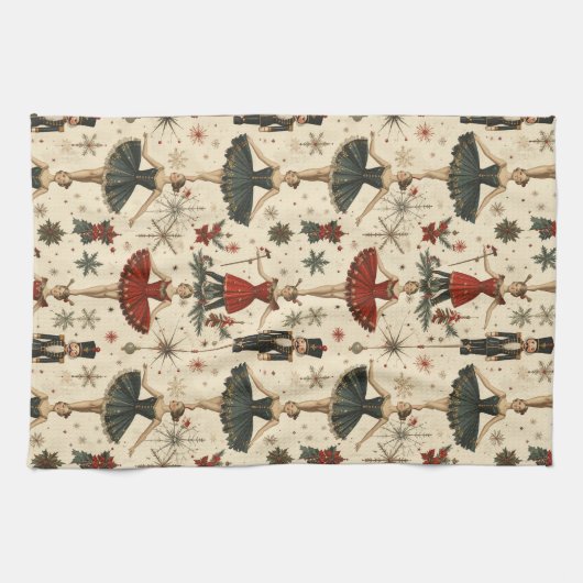 Timeless Ballerina キッチンタオル (横)