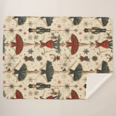 Timeless Ballerina  シェルパブランケット (正面(横))