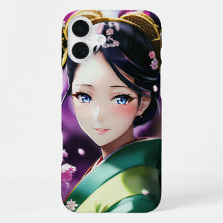 Timeless Beauty – Elegant Japanese Portrait Phone  iPhone 16 Plusケース