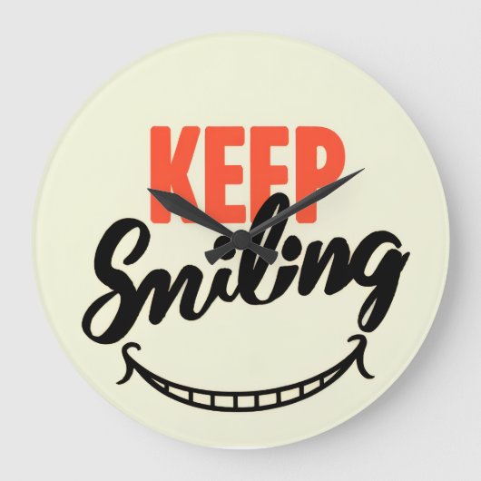 Timeless Beauty Wall Clock ラージ壁時計 (正面)