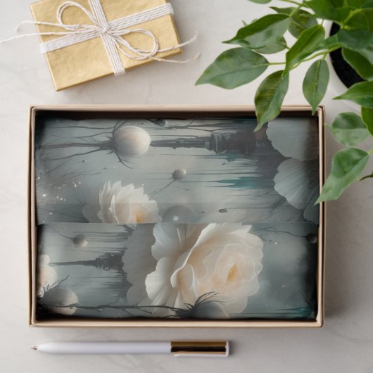 Timeless Bloom Bride Surreal Fantasy Decoupage  薄葉紙 (ギフト)