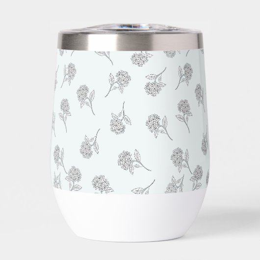 Timeless Botanical Bloom Soft Grey (正面)