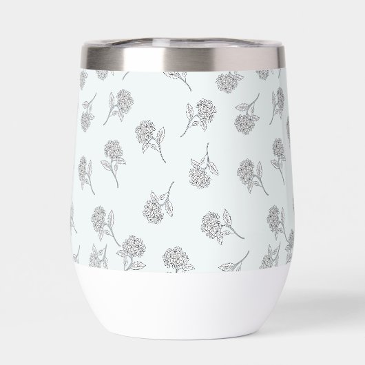 Timeless Botanical Bloom Soft Grey (背面)