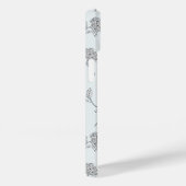 Timeless Botanical Bloom Soft Grey Case-Mate iPhoneケース (裏面 / 右)