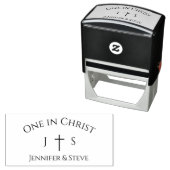 Timeless Catholic Monogrammed セルフインキングスタンプ (インサイチュ)