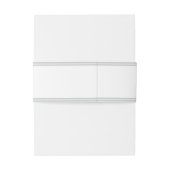 Timeless Catholic Monogrammed 招待状ベリーバンド (裏面例)