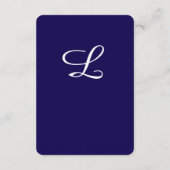 Timeless Catholic Monogrammed Enclosure Card エンクロージャーカード (裏面)