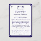 Timeless Catholic Monogrammed Enclosure Card エンクロージャーカード (正面)