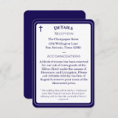 Timeless Catholic Monogrammed Enclosure Card エンクロージャーカード (正面/裏面)