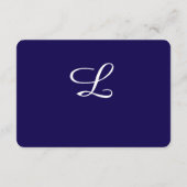 Timeless Catholic Monogrammed Enclosure Card エンクロージャーカード (裏面)
