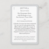 Timeless Catholic Monogrammed Enclosure Card エンクロージャーカード (正面)