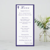 Timeless Catholic Monogrammed Wedding メニュー (スタンド正面)