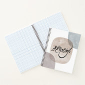 Timeless Celebration Phrase in Arabic Calligraphy ノートブック (内部)