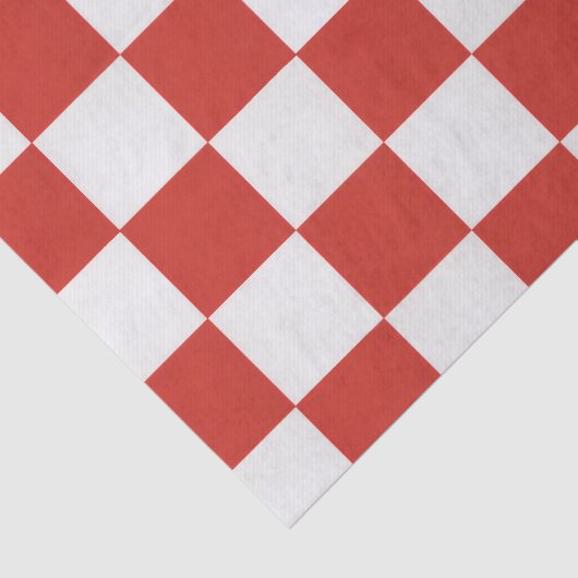 Timeless Charm Red & White Checkered Cheerful  薄葉紙 (詳細)