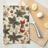 Timeless Christmas キッチンタオル (四つ折り)