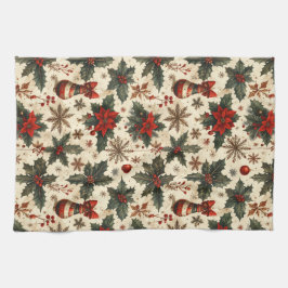 Timeless Christmas キッチンタオル