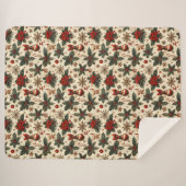 Timeless Christmas  シェルパブランケット (正面(横))