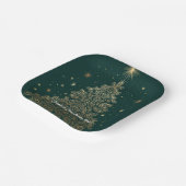 “Timeless Christmas Luxury” ペーパープレート (傾斜あり)