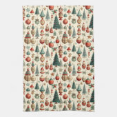 Timeless Christmas Toys キッチンタオル (縦)