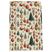 Timeless Christmas Toys ミディアムペーパーバッグ (正面)