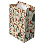 Timeless Christmas Toys ミディアムペーパーバッグ (裏面アングル)