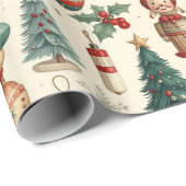 Timeless Christmas Toys ラッピングペーパー (ロールコーナー)