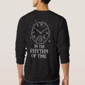 Timeless Connection: Clockwork Universe スウェットシャツ (裏面)