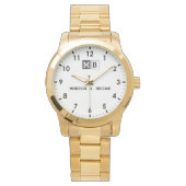 Timeless elegance Antique style  monogram  腕時計 (正面)