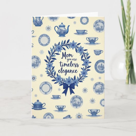 Timeless Elegance Mom Card カード (正面)