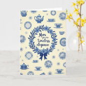 Timeless Elegance Mom Card カード (黄色い花)