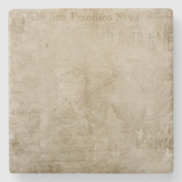 Timeless Elegance  Vintage Inspired ストーンコースター