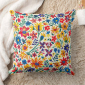 Timeless Floral Grace 20x20 Throw Pillow クッション (ブランケット)