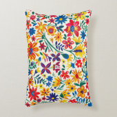 Timeless Floral Grace Accent Pillow アクセントクッション (正面(垂直))