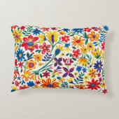 Timeless Floral Grace Accent Pillow アクセントクッション (裏面)