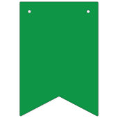 Timeless Forest Green | Clean Modern Aesthetic バンティングフラッグ (第3の旗)