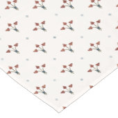 Timeless French Imperial Floral & Diamond Motif  ショートテーブルランナー (コーナー)