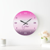 Timeless Glow Gradient Wall Clock ラージ壁時計 (ホーム)