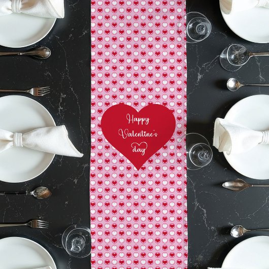 Timeless Heart Table Runner Perfect Valentine Gift ロングテーブルランナー