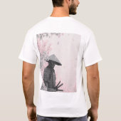 "Timeless Japan" 懐かしい日本の雰囲気Tシャツ Tシャツ (裏面)