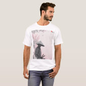 "Timeless Japan" 懐かしい日本の雰囲気Tシャツ Tシャツ (正面フル)