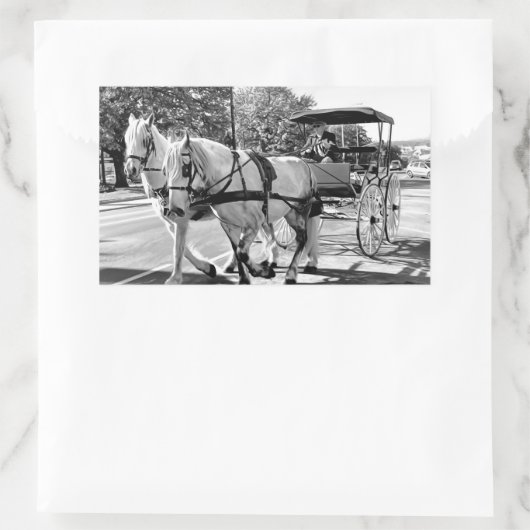 Timeless Journey 長方形シール (バッグ)