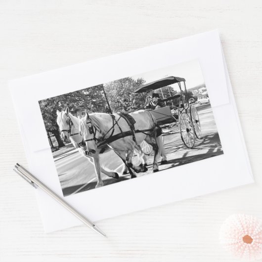 Timeless Journey 長方形シール (封筒)