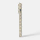 Timeless Lavender Sprigs & Earthy Wildflowers iPhoneケース (左側面)