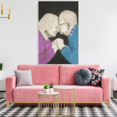Timeless Love キャンバスプリント (インサイチュ (リビング))
