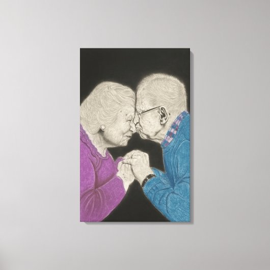 Timeless Love キャンバスプリント (正面)