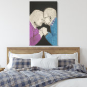 Timeless Love キャンバスプリント (インサイチュ (寝室))