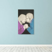 Timeless Love キャンバスプリント (インサイチュ (ウッドフロア))