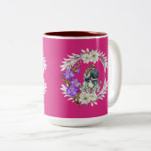 Timeless love story magenta ツートーンマグカップ (正面右)