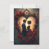 Timeless Love –Victorian Gothic Wedding Collection サンキューカード (裏面)